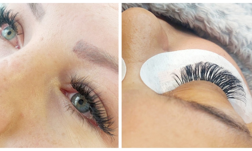 Image 2: Classic, Russian, Hybrid Eyelash Extensions at Lashes, Nails & Brows