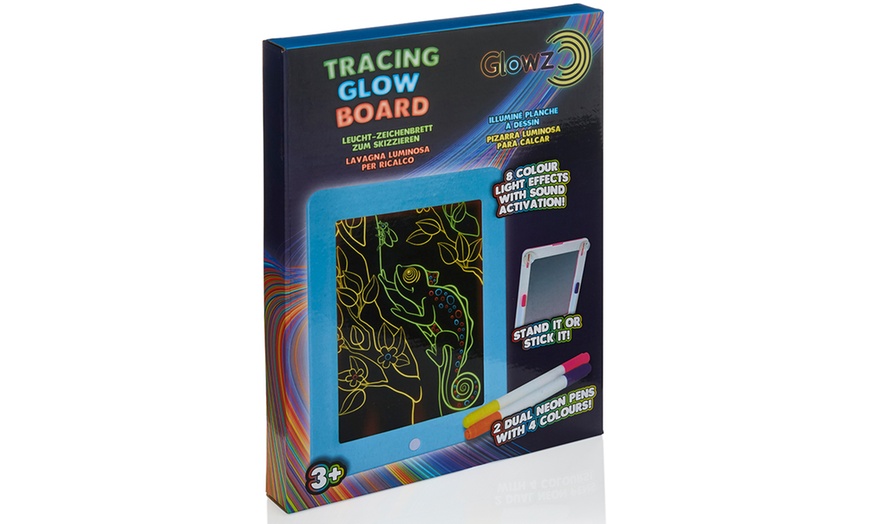 Image 5: Light Up Tracing Glow Board