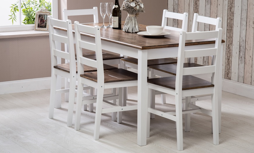 Image 6: Pine Dining Furniture Collection