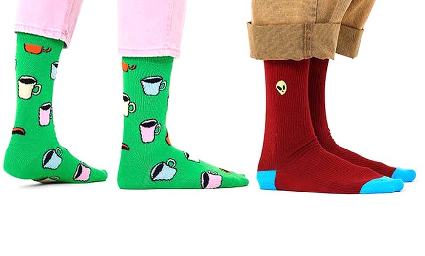 Image 4: Pack de 8 pares de calcetines altos de Happy Socks