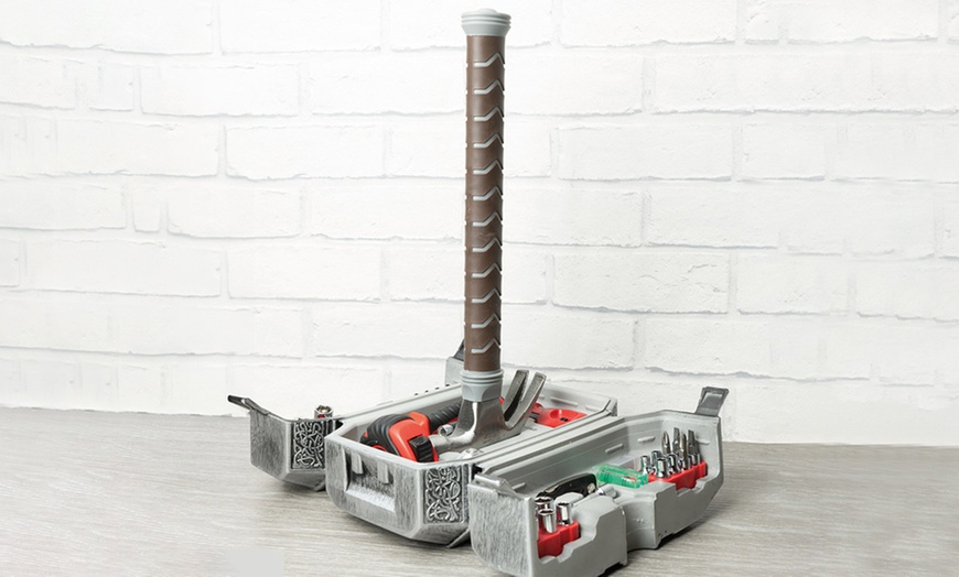 Image 3: Marvel Thor Hammer Tool kit
