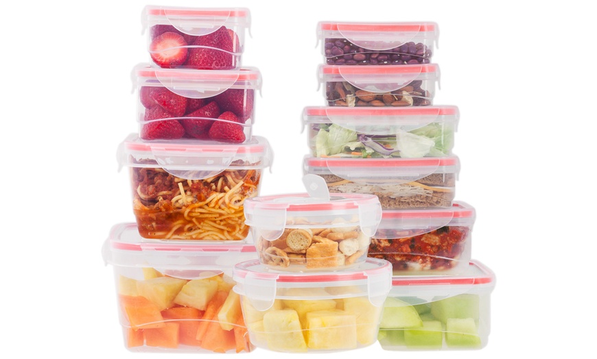 Wexley Home Plastic Food Storage Set with Locking Lid | Groupon