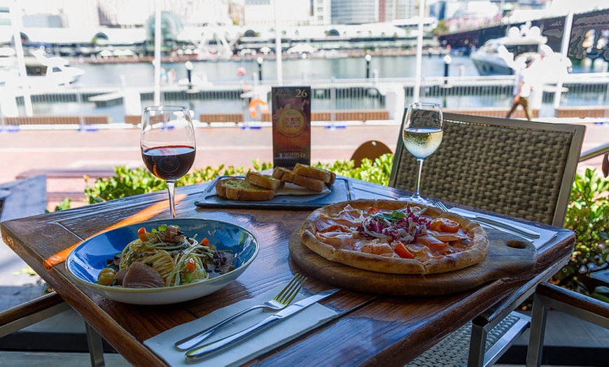 Image 2: Two-Course Meal with Wine for Two