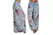 Haremhose für Damen mit Blumen-Muster in der Farbe und Größe nach Wahl - Second Medium
