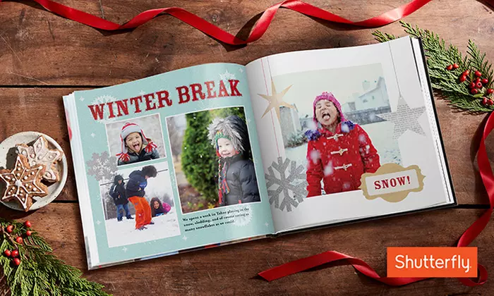 8x8, 8x11, 10x10, or 12x12 Custom Photo Book from Shutterfly (Up to 67% Off) - Primary Image