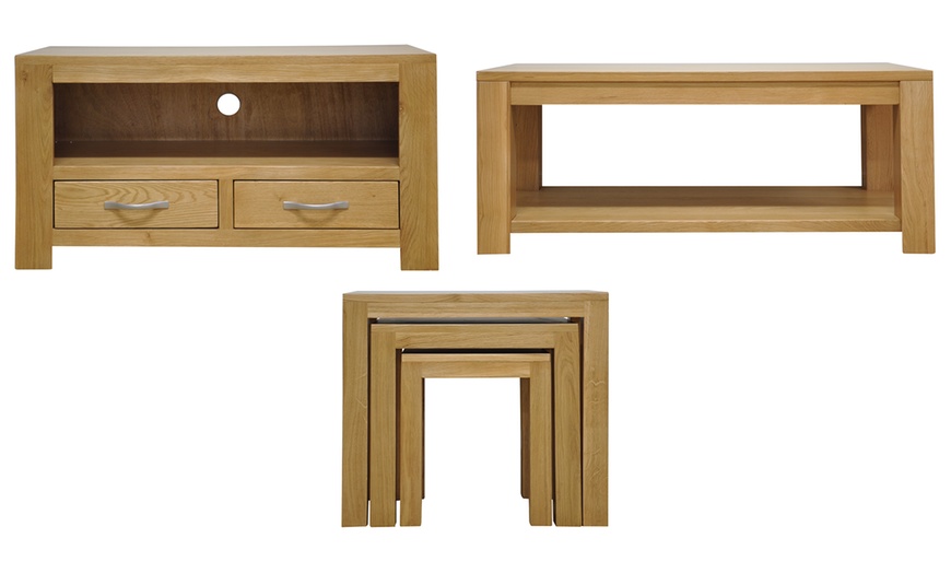 Image 2: Devon Oak Furniture Range