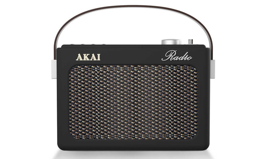 Image 12: Akai Retro-Style DAB Radio