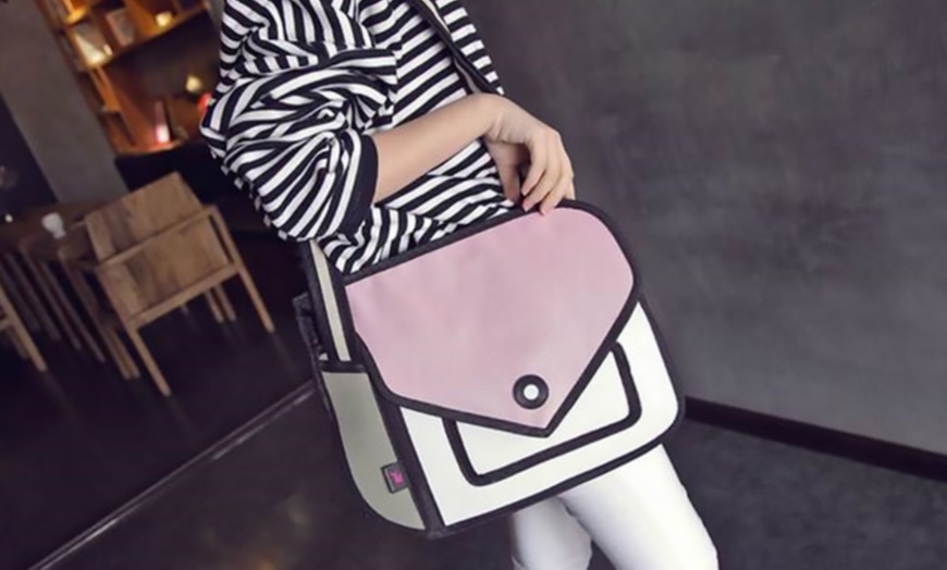 Image 1: Cartoon Shoulder Bag