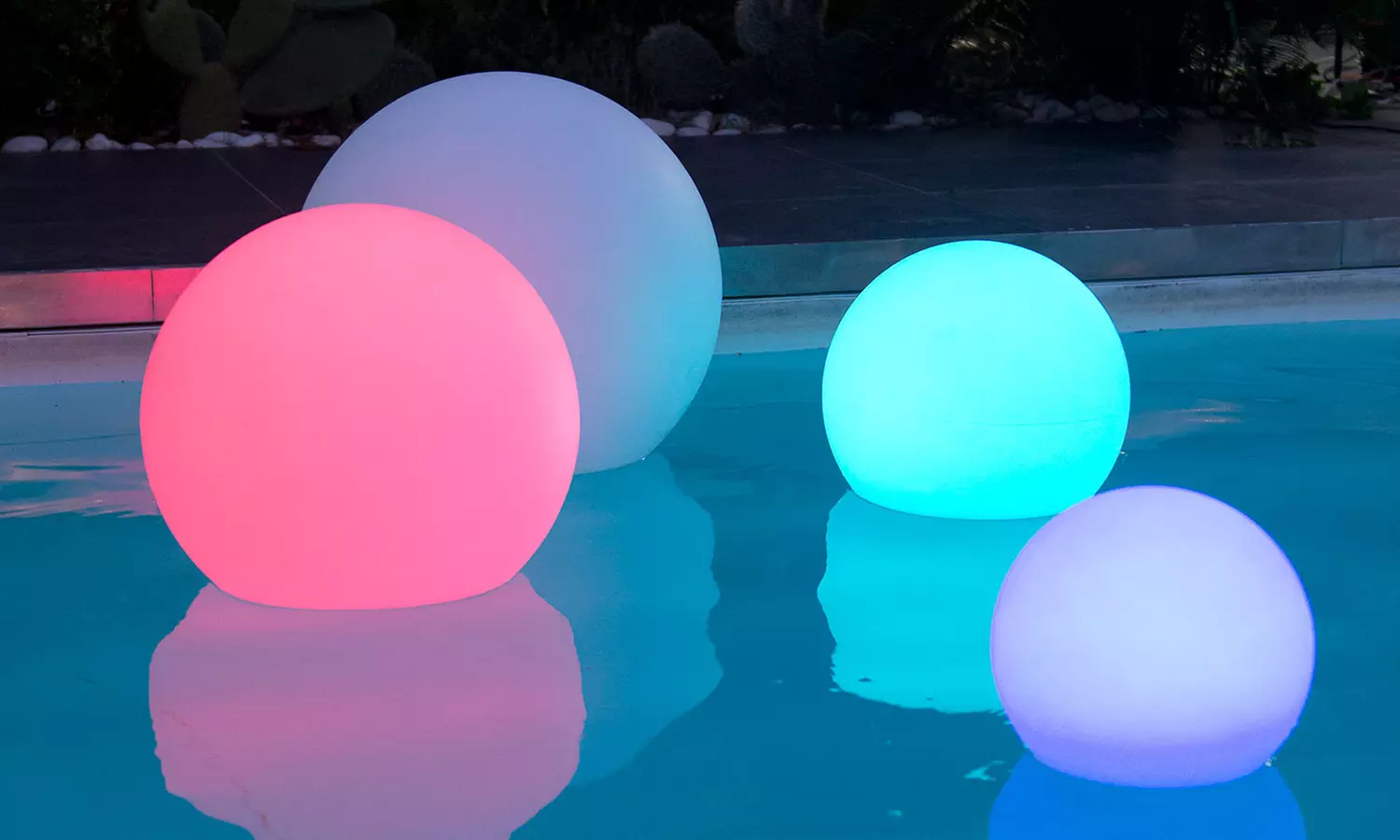 Boule ou cube lumineux sans fil LED multicolore Lumisky