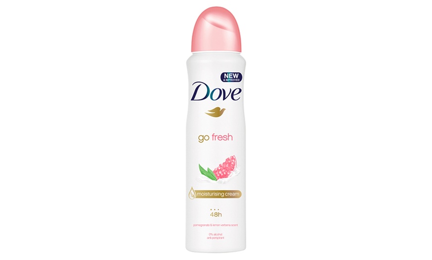 Image 10: Six-Pack of Dove Antiperspirant Deodorant Spray