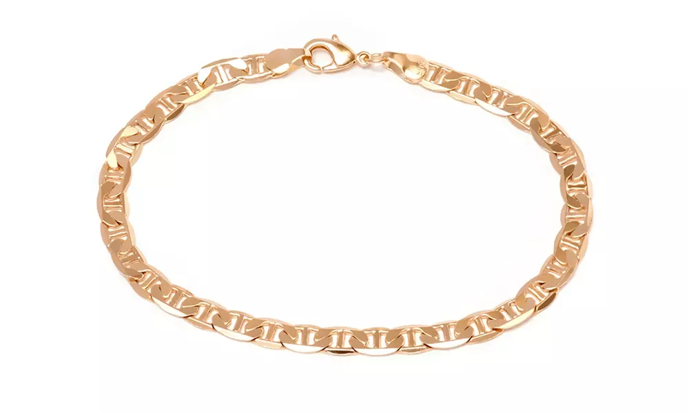 18K Gold-Plated Mariner Anklet - Primary Image