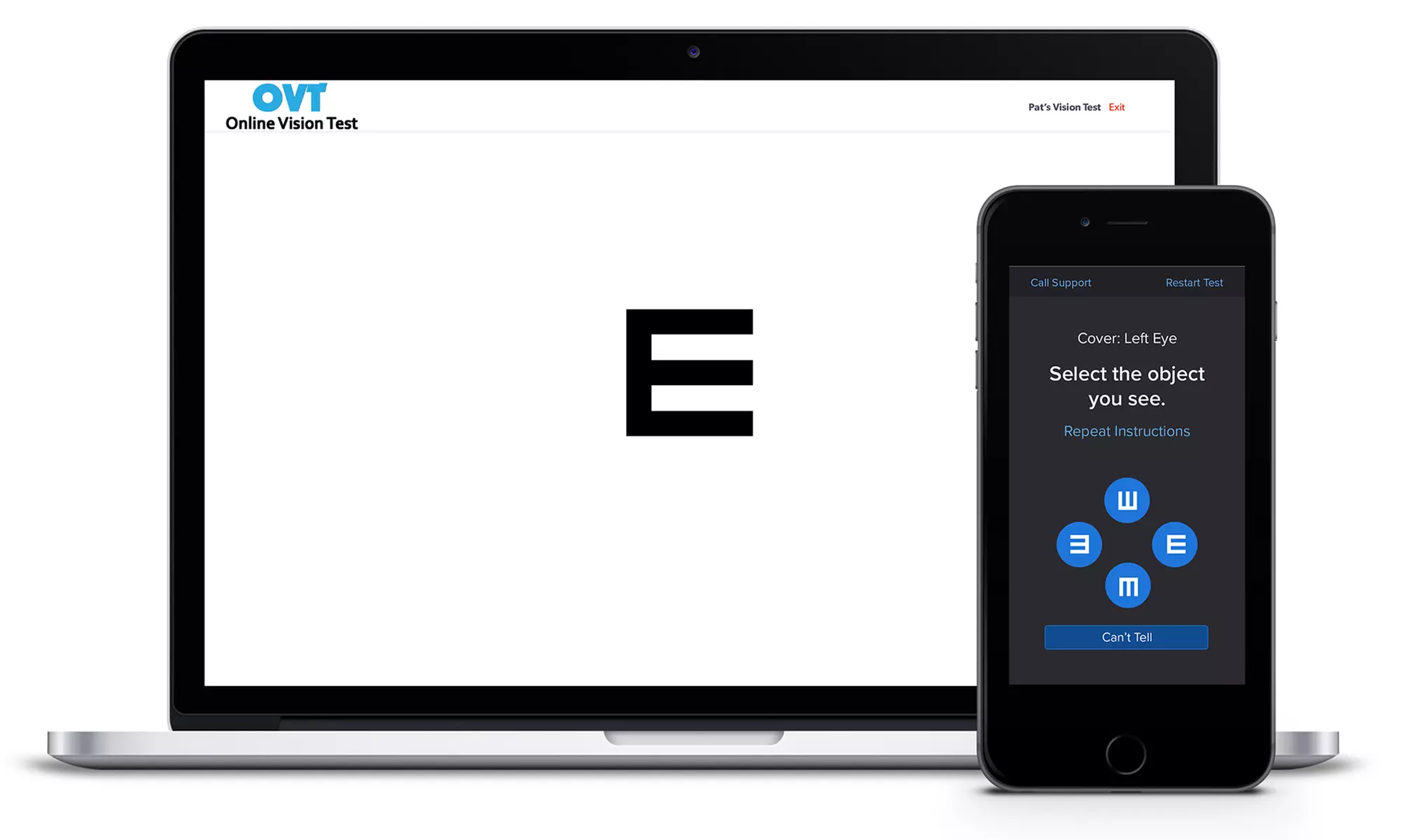 Online Vision Test and Prescription Renewal from OnlineVisionTest.com (38% Off) - Primary Image