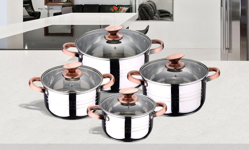 Image 8: San Ignacio Eight-Piece Cookware
