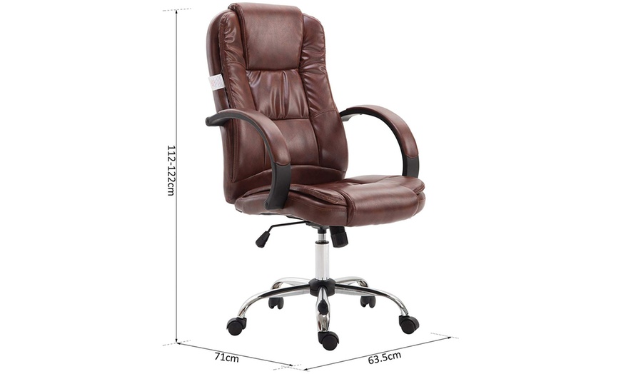 Image 19: Vinsetto High Back Office Chair