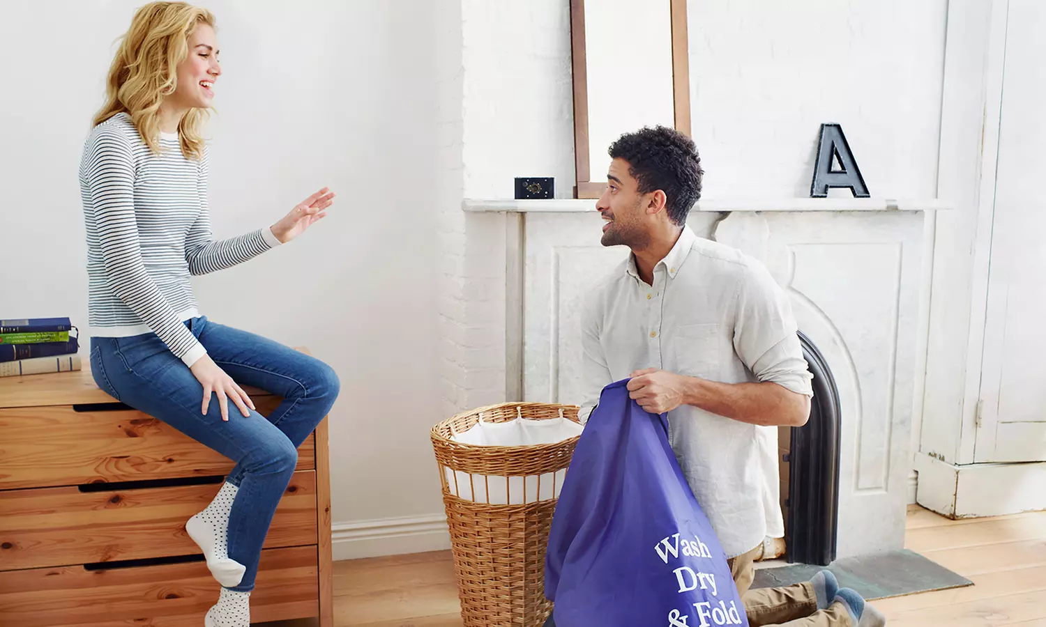 On-Demand Laundry Service from Cleanly (Up to 75% Off). Two Options Available. - Primary Image
