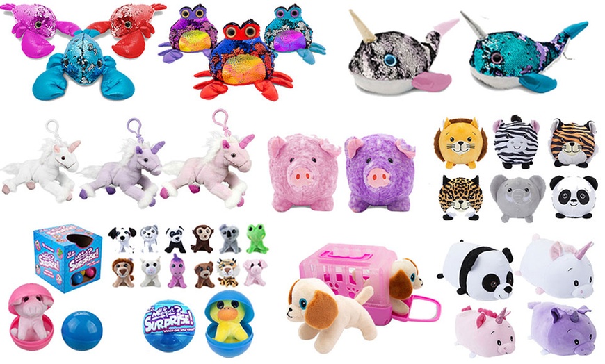 Image 1: PMS Mini Animals and Plush Toys Range