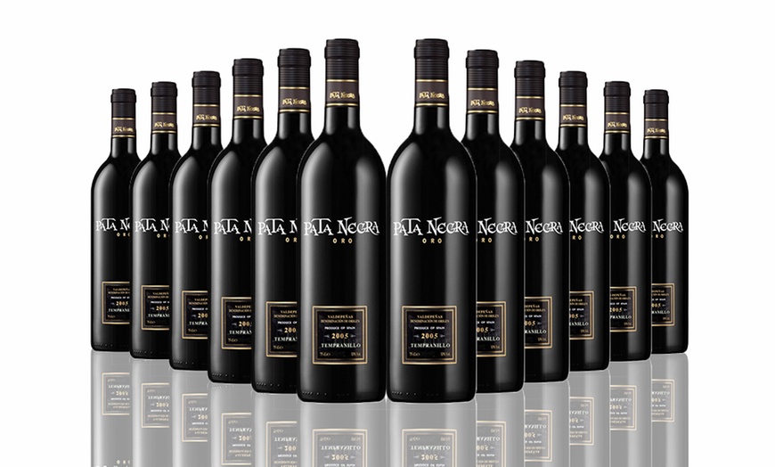 Image 1: 12 Bottles of Pata Negra Wine 