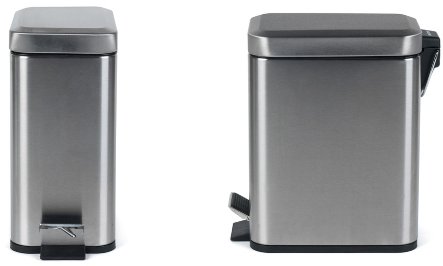 Image 4: Salter Rectangular Pedal Bin