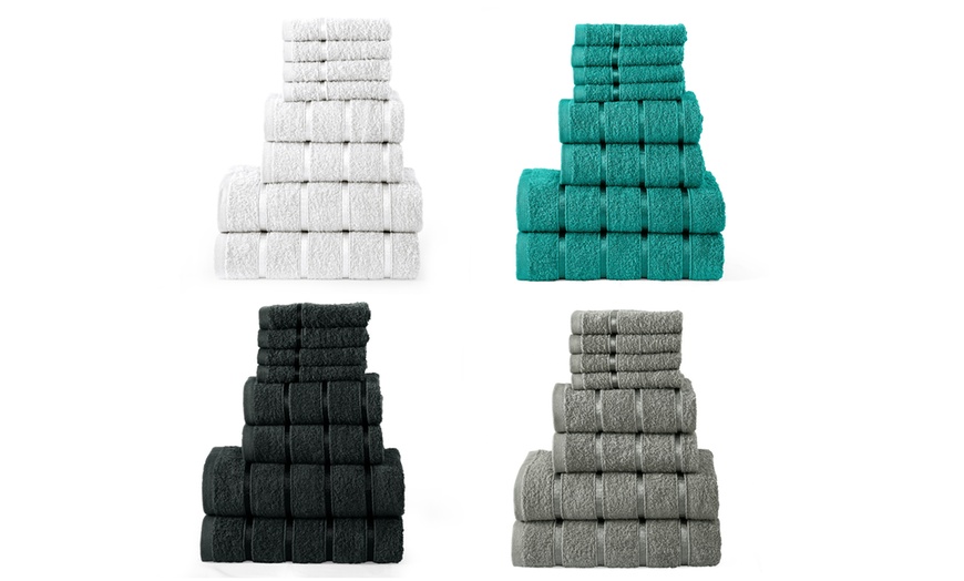 Image 1: Eight-Piece Cotton Towel Bale