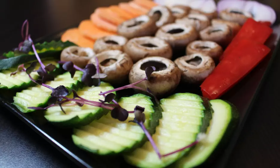 Koreanisches BBQ am Tisch