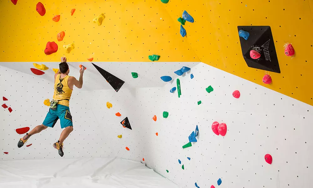 Escalada en rocódromo