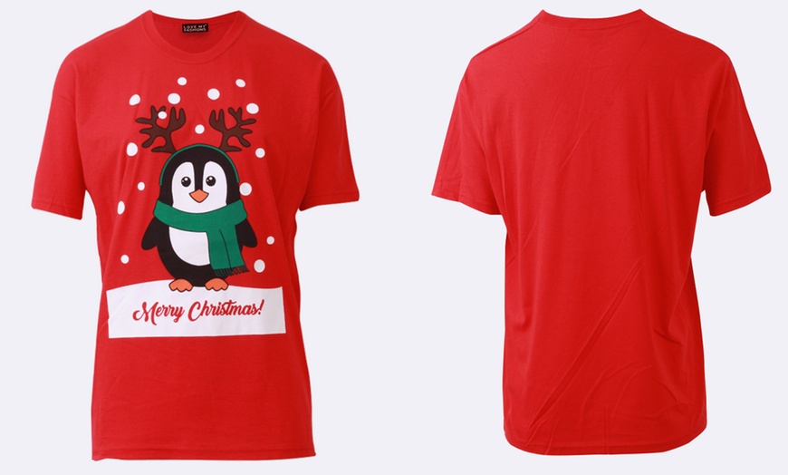 Image 10: Christmas-Themed T-Shirt