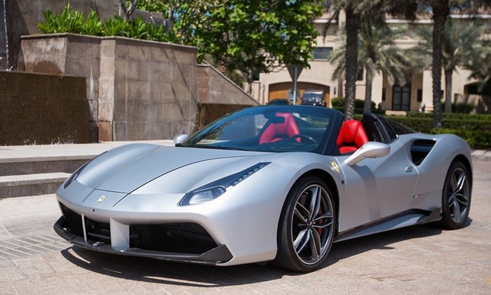 One Hour Ferrari Rental Maher Al Khedr Dmcc Groupon