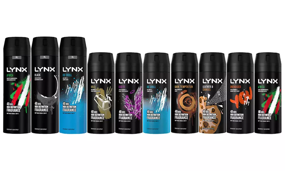 Six-Pack of Lynx Men's Body Spray - Primary Image