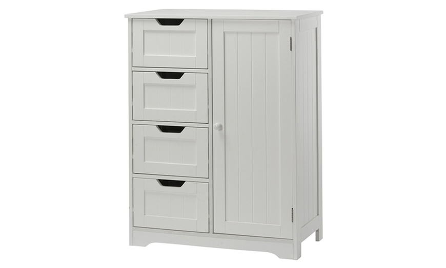 Image 3: White Bathroom Furniture Range