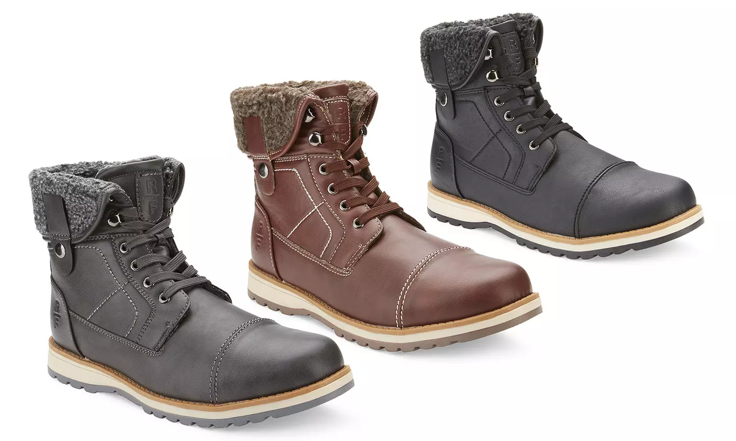 Reserved Men's Carswell Mid-Top Boots - Primary Image