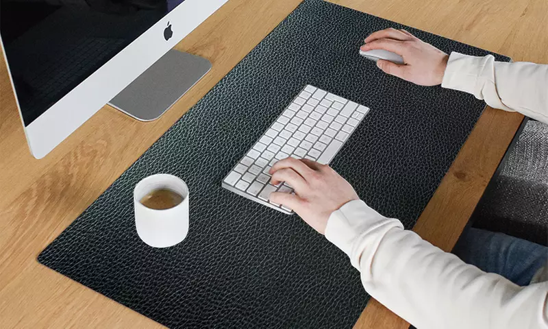 Tapis de bureau avec Hello Deco