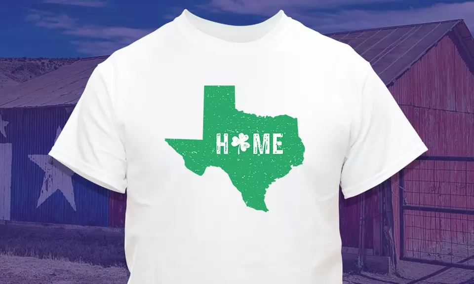 Personalized Shamrock State T-Shirt for Kids or Adults