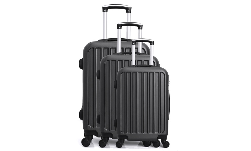 Image 17: Hero Three-Piece Luggage Set