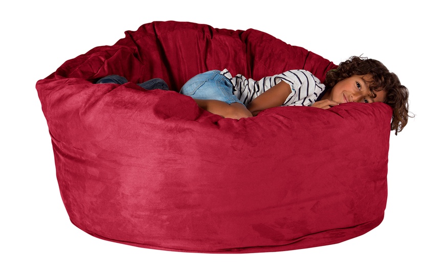 Image 13: Big Bertha Suede Bean Bags