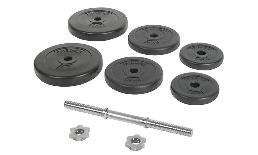 Image 6: 20kg Dumbbell Set