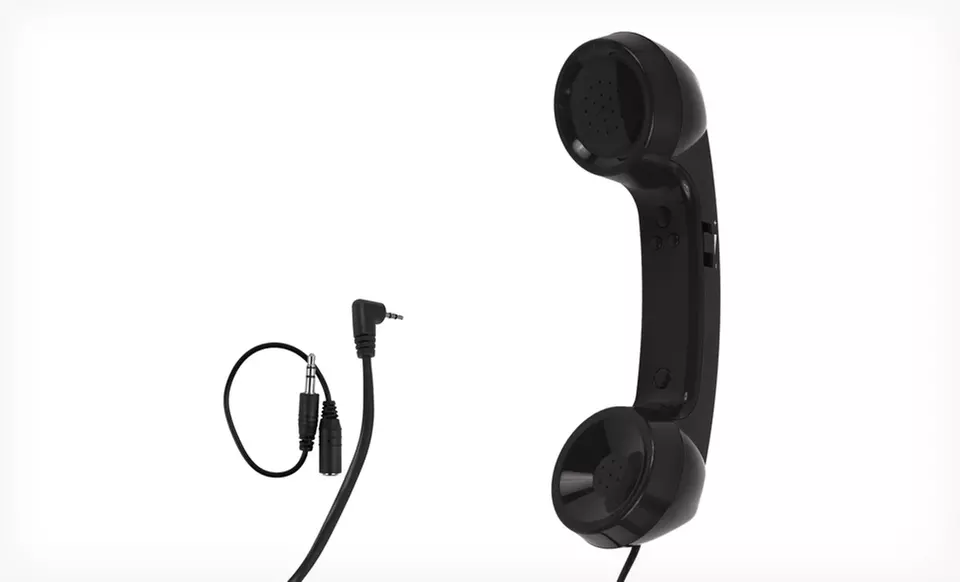 $7.99 for a Trademark Games Retro Phone Handset for Mobile Phones ($19.99 List Price). Multiple Colors. Free Returns. - Second Medium