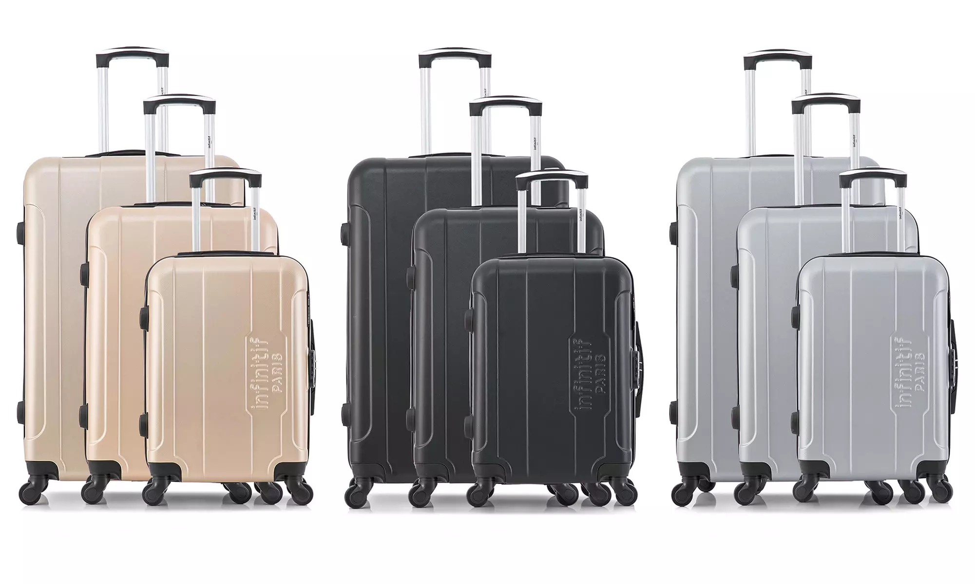 Lot de 3 valises "Grenade", coloris au choix, livraison offerte - Primary Image