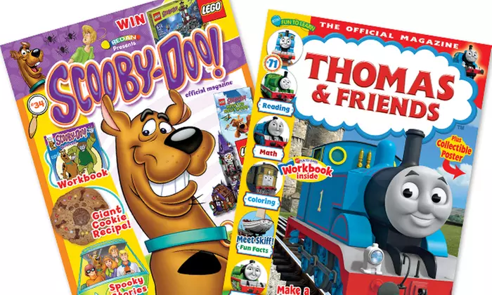 6-Issue Subscription to "Thomas & Friends" or "Scooby-Doo!" from Blue Dolphin Magazines (48% Off) - Primary Image