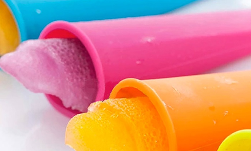 Image 3: Colourful Ice Lolly Molds