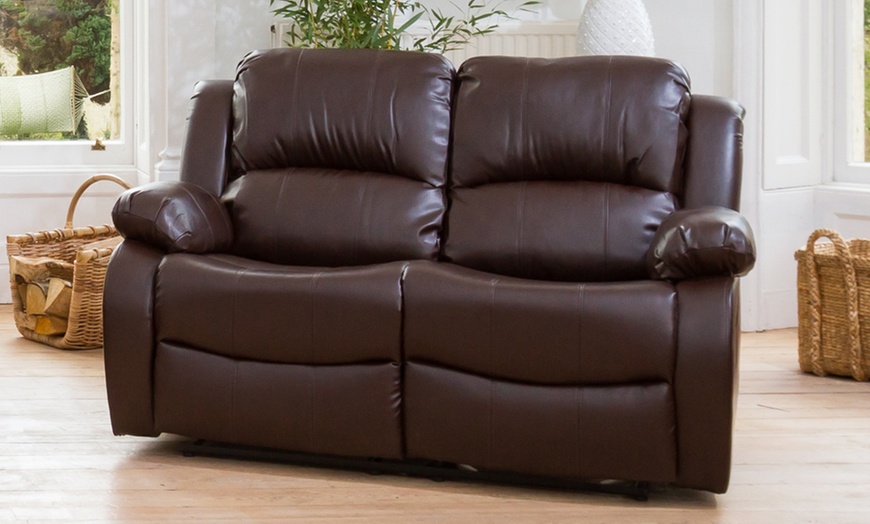 Image 3: Cabrini Reclining Sofa Collection