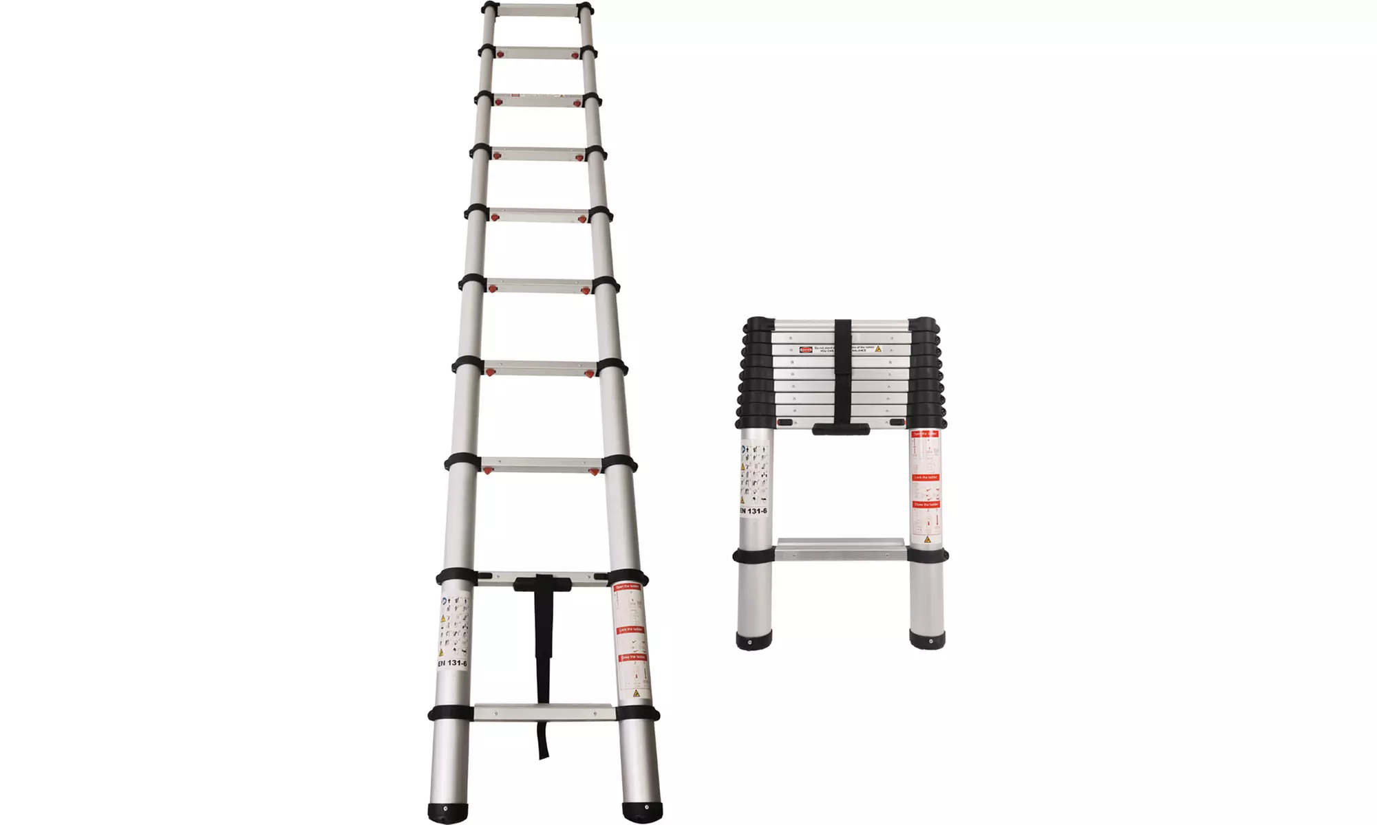 Extendable Ladder with a Soft Close Feature
