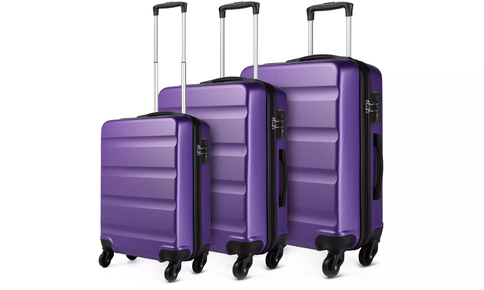 3-delige kofferset of koffer in formaat naar keuze