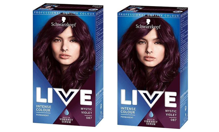 Image 51: 1 ou 2 boîtes de teinture cheveux "Live Intense Colour" de Schwarzkopf