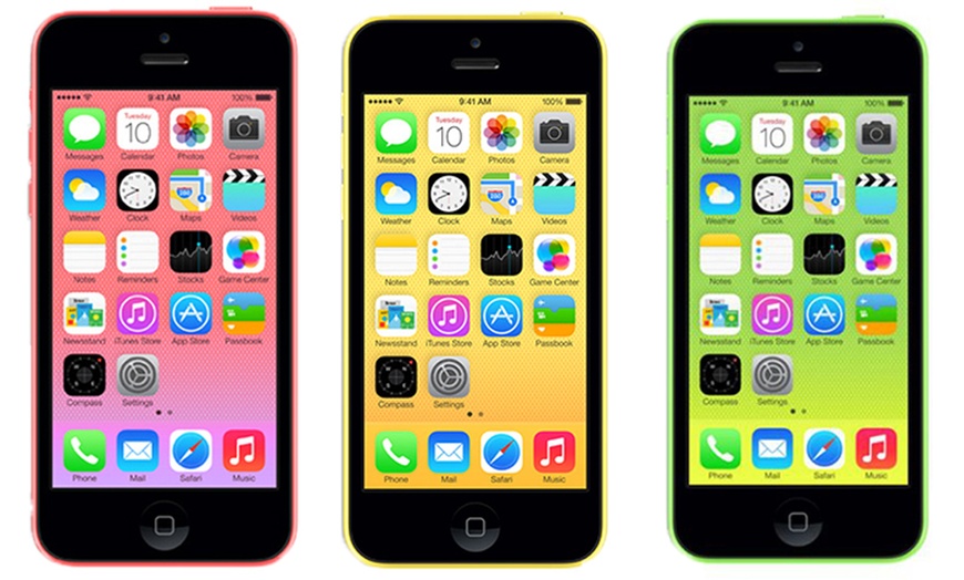 Image 1: Refurbished iPhone 5C