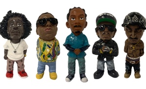 One, Two or Five 90s Hip-Hop Rapper Gnome Decorations