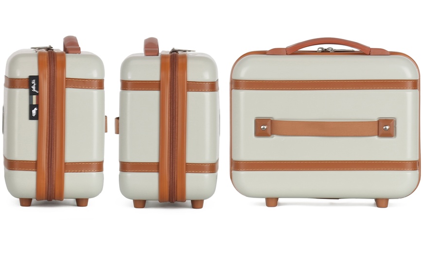 Image 28: Four Trolley Suitcases Set