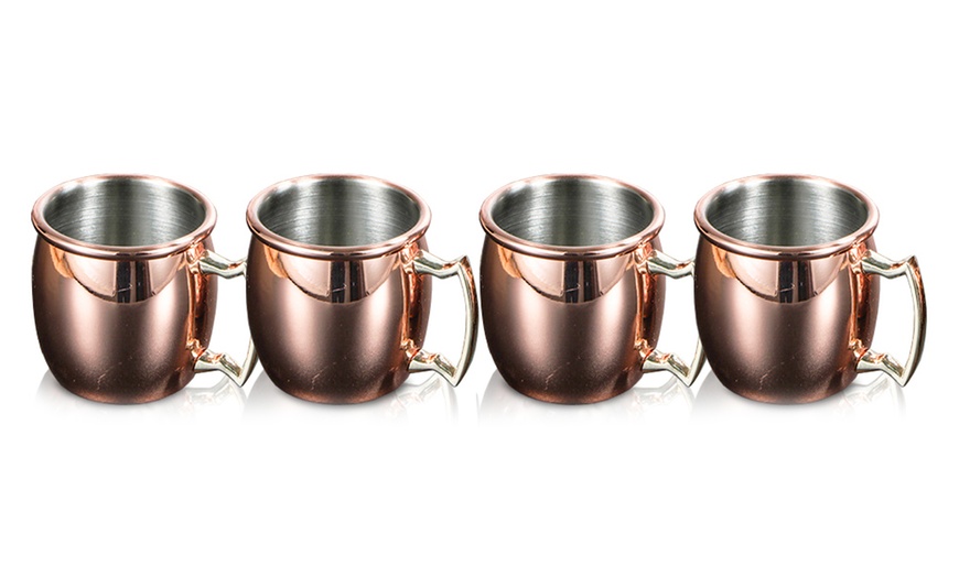 Image 7: Moscow Mini Mule Shot Glasses