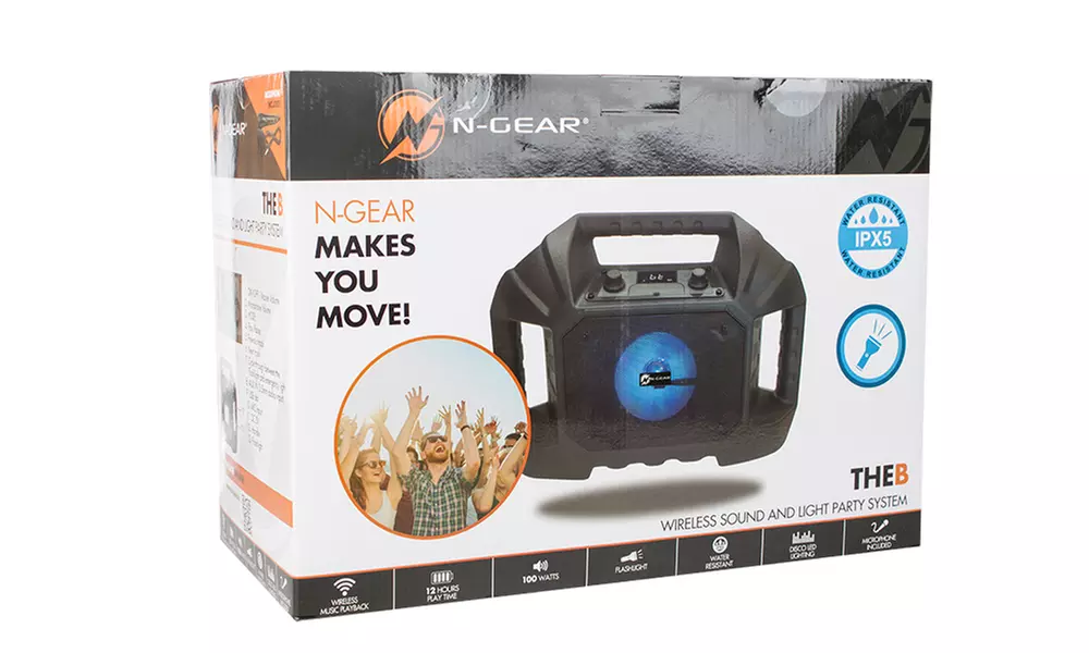 Enceinte portable Bluetooth étanche Streetbox The B N-Gear - Second Medium