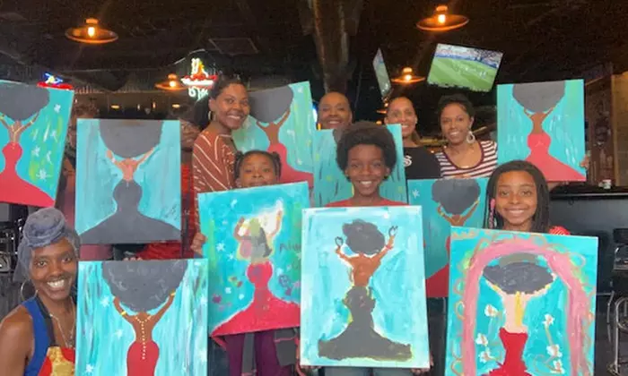 Kids Paint Party for Up to 4 or 15 Kids from Kai's Pop N Paint (Up to 27% Off) - Second Medium