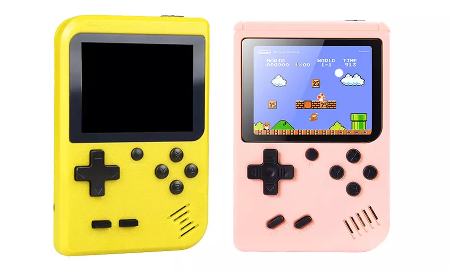 Retro-Spielkonsole mit bis zu 800 Spielen